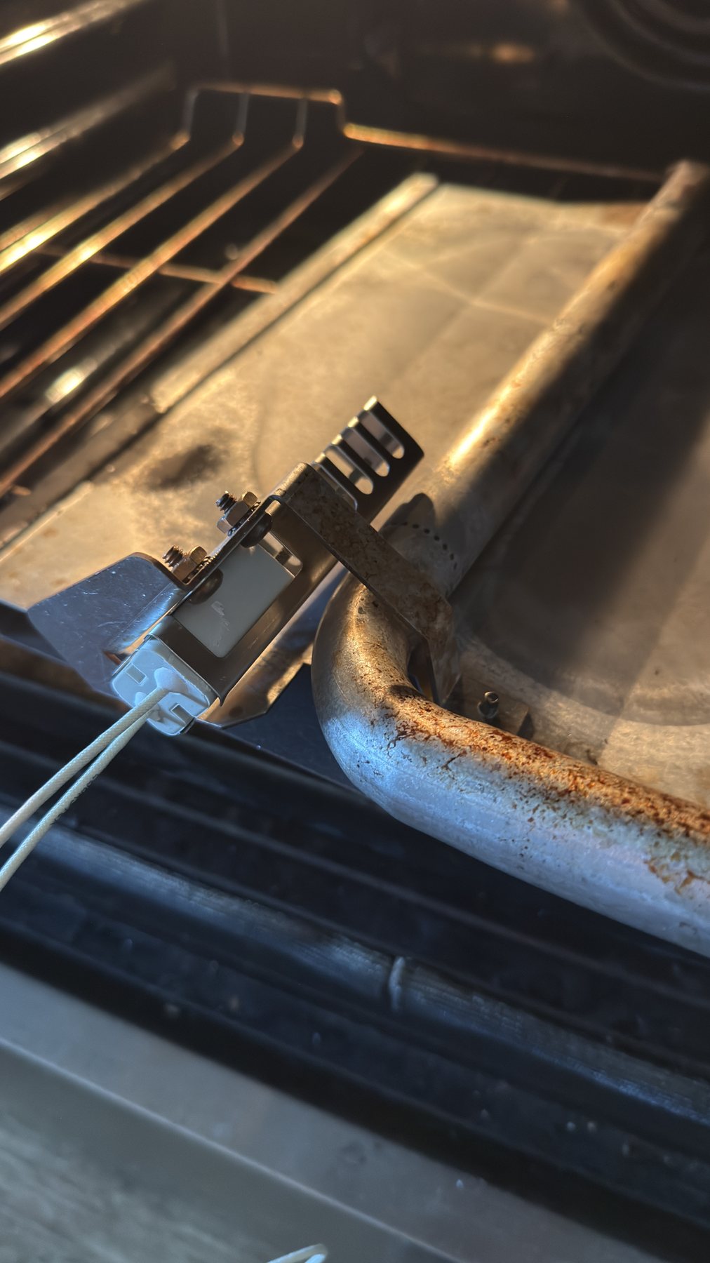 New Bosch oven broil igniter installed during Fremont repair