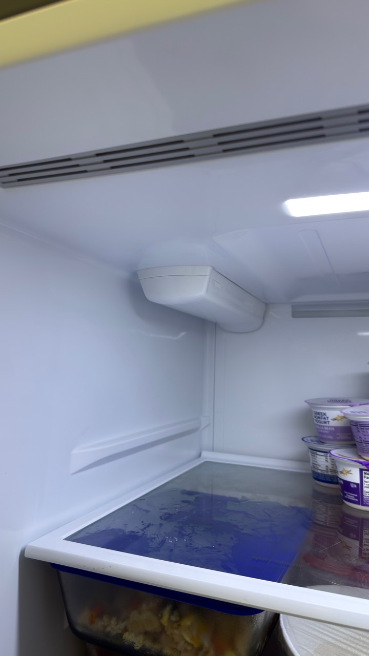 New filter housing installed inside LG LFXS26596S refrigerator in Dublin CA