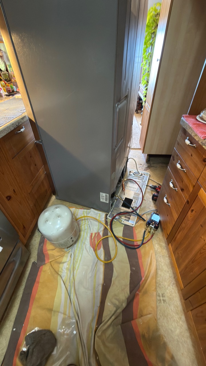 LG Refrigerator Sealed System Repair in San Leandro | Model LFC21770ST repair photo