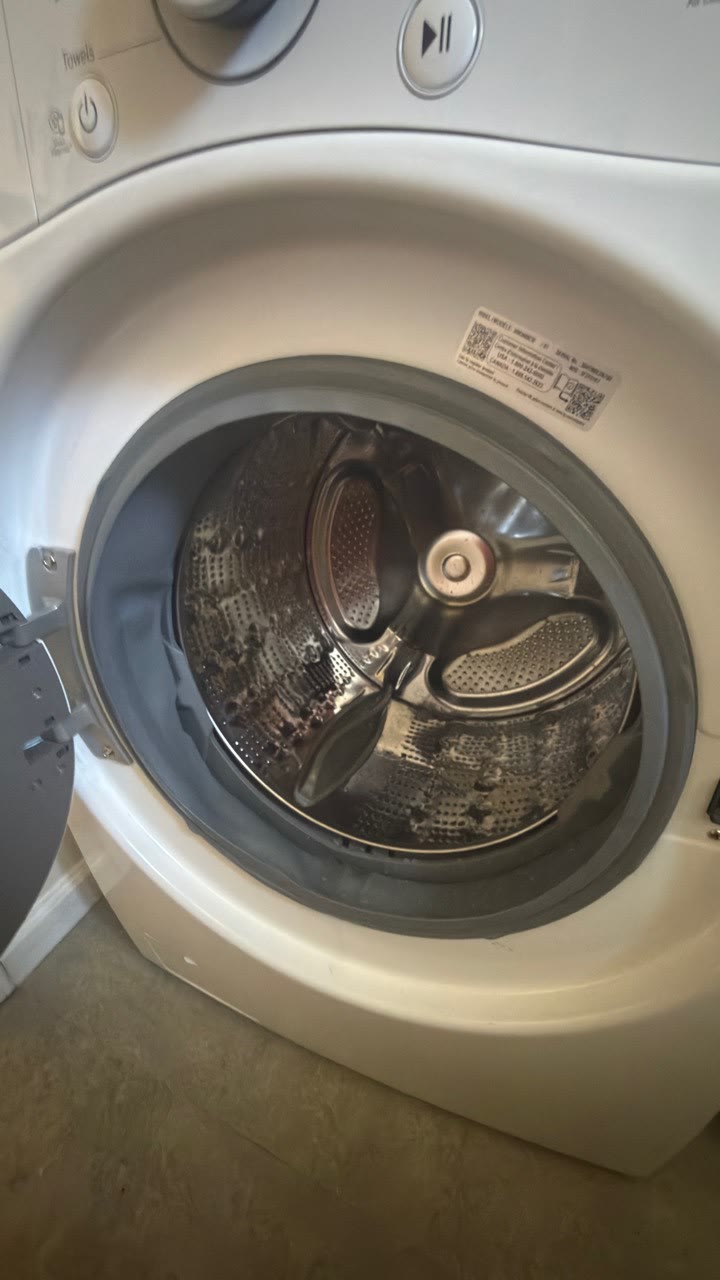New clean boot gasket installed on LG WM3400CW washer in Danville CA